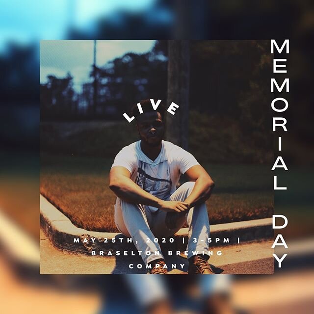 Hey Instagram peeps! I&rsquo;ve been invited to play a special #MemorialDay show at @braseltonbrewing this upcoming Monday (05/25/2020) from 3-5pm! If you&rsquo;ve got the day off, and need a great beer, come join! I&rsquo;d love to see your beautifu